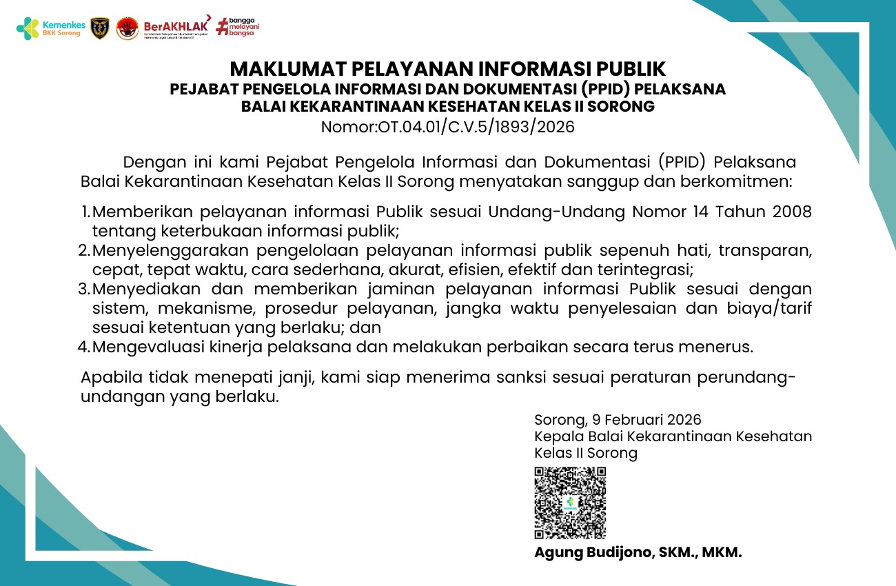 Maklumat Pelayanan